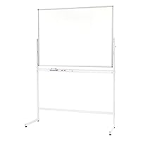 ホワイトボード (L字脚) 片面 無地 板面1200×900mm 962 楽天市場】【法人送料無料】ホワイトボード 脚付き 片面 1200